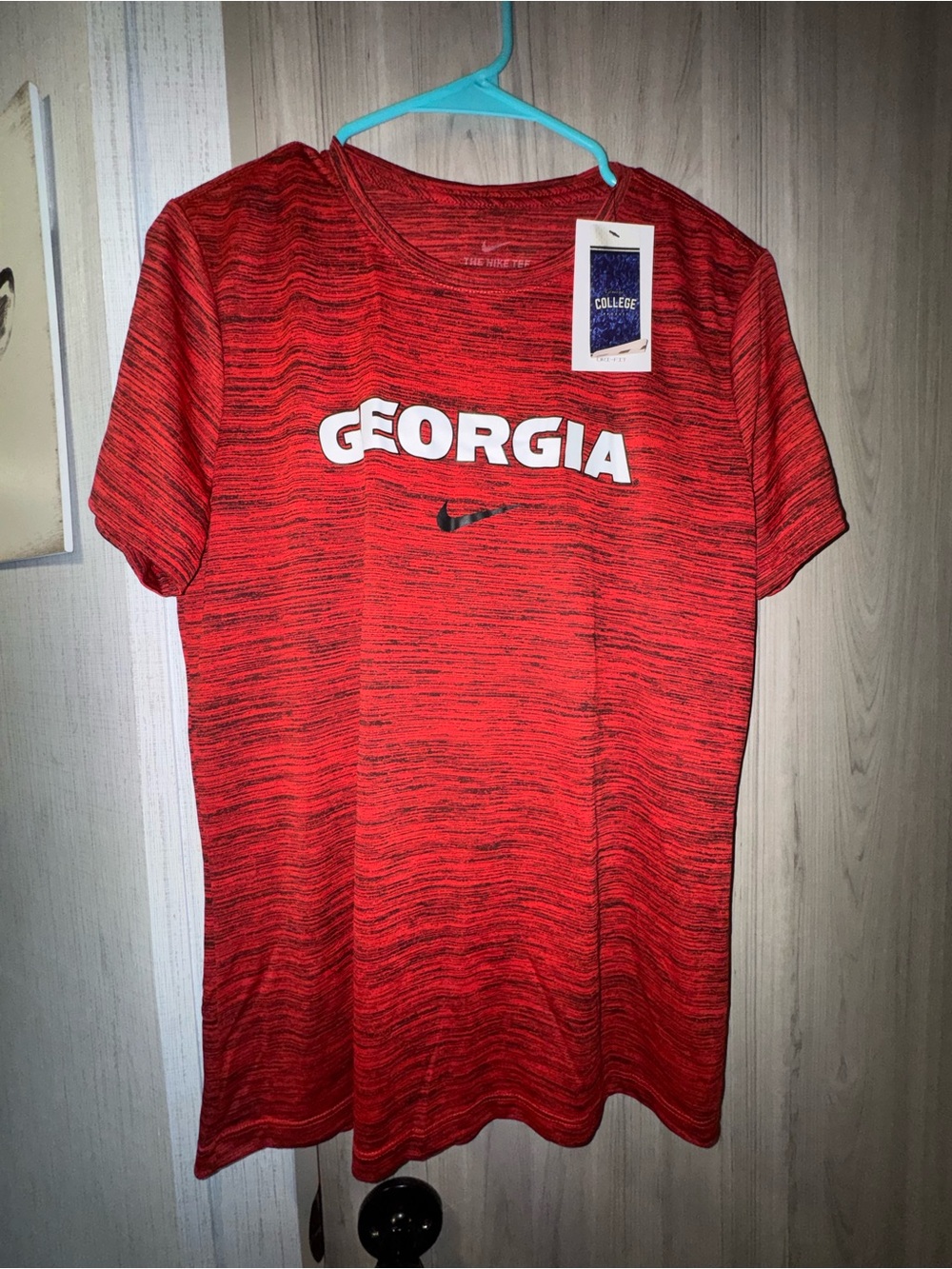 Nike Red Georgia Short Sleeve Tee